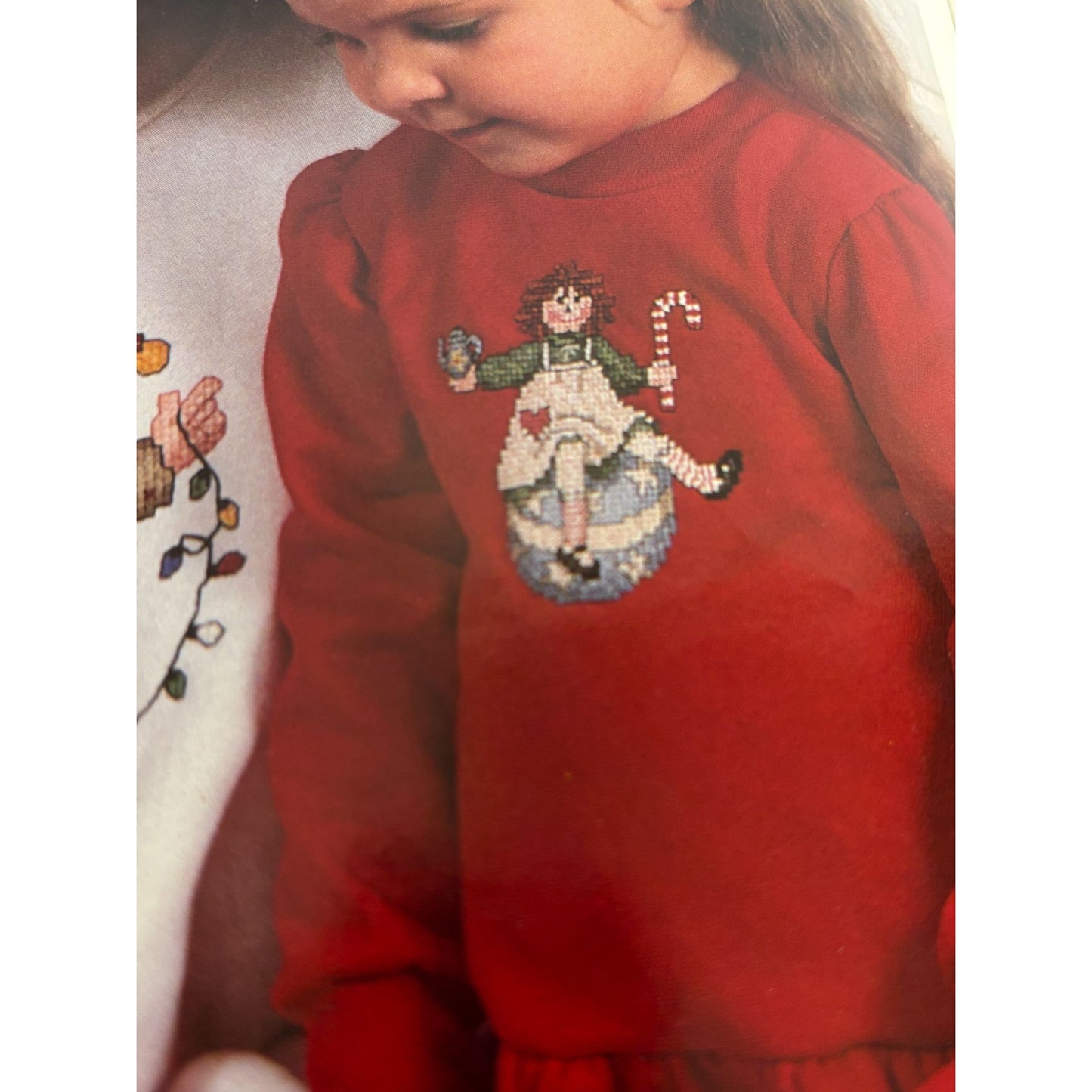 For The Love Of Cross Stitch Magazine January 1993 Christmas Stocking Olde Santa