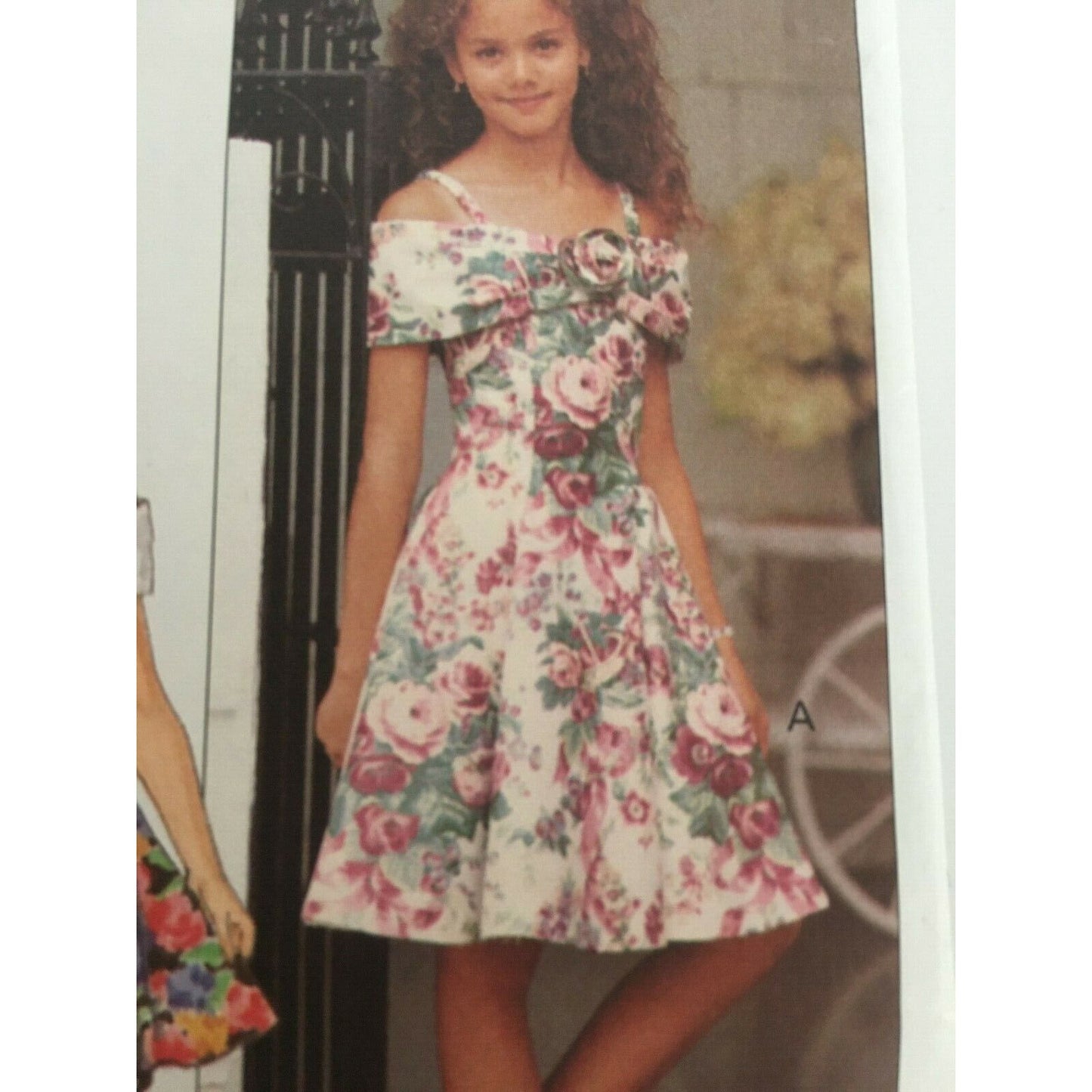 Butterick Sewing Pattern 5932 Flower Girl Dress Easter Church Wedding 7 8 10 UC
