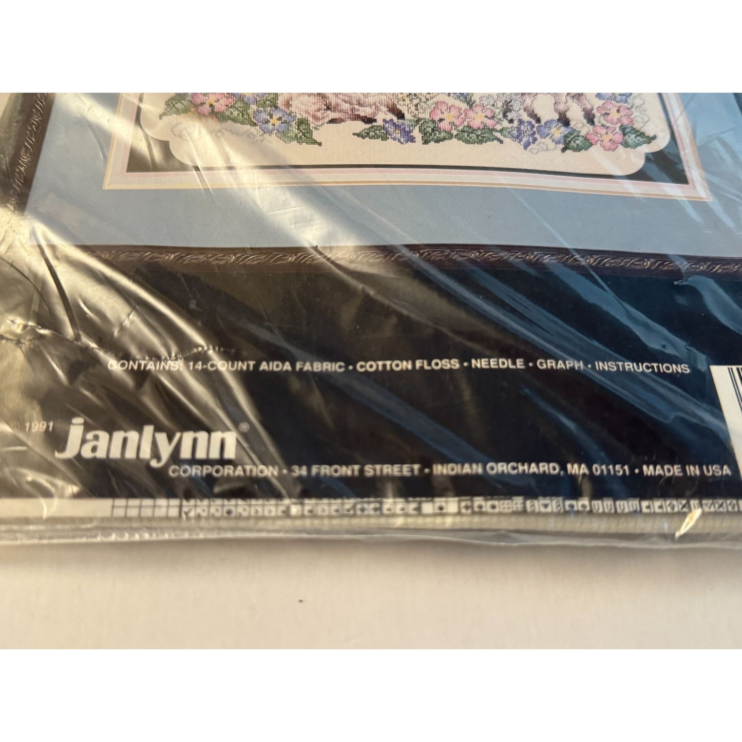 Janlynn Counted Cross Stitch Kit For Thine Is The Kingdom Our Father Prayer Lamb