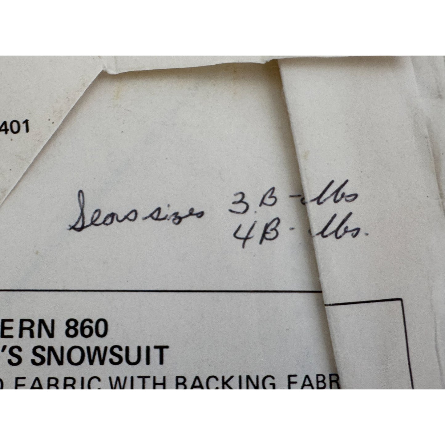 Kwik Sew Sewing Pattern 860 Toddler Snowsuit Ages 1-3 Raglan Sleeves Winter UC