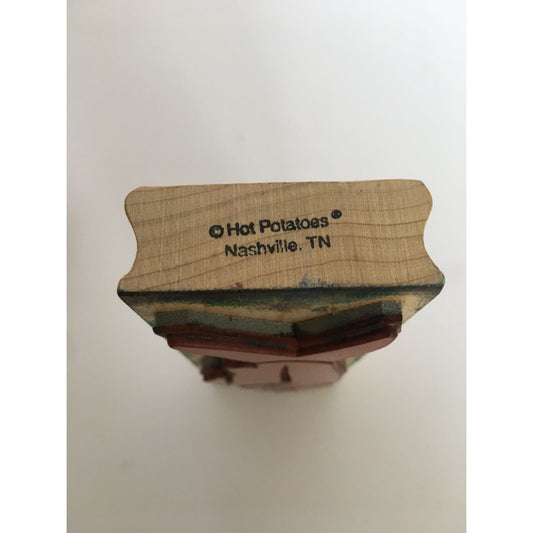 Hot Potatoes Rubber Stamp Fish Fathers Day Nature Animal Card Making