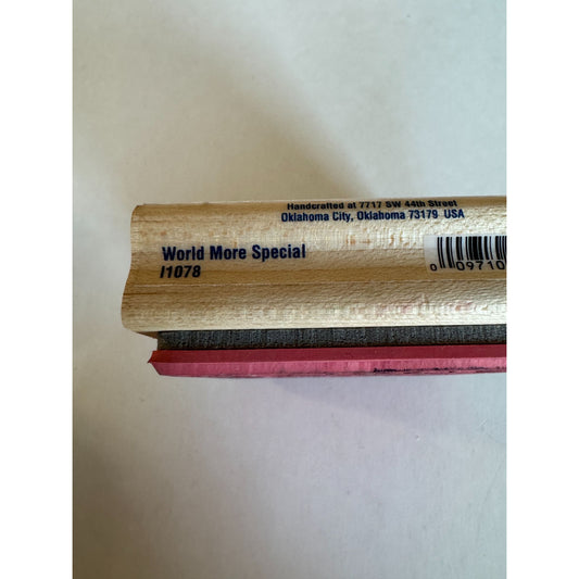 Stampabilities Rubber Stamp World More Special Card Making Sentiment Kind Words