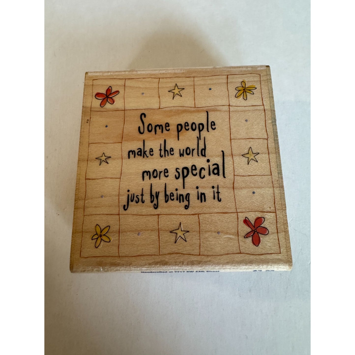 Stampabilities Rubber Stamp World More Special Card Making Sentiment Kind Words