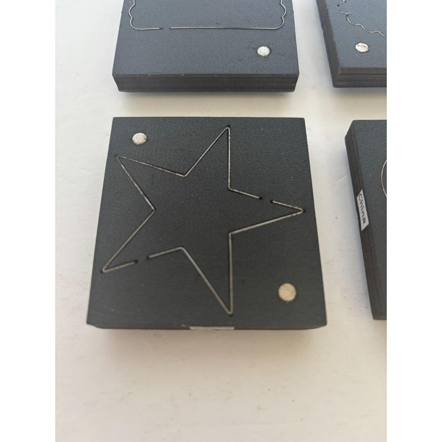 Stampin Up Punch Windows Movers and Shapers Magnetic Dies 115953 Craft Set Of 4