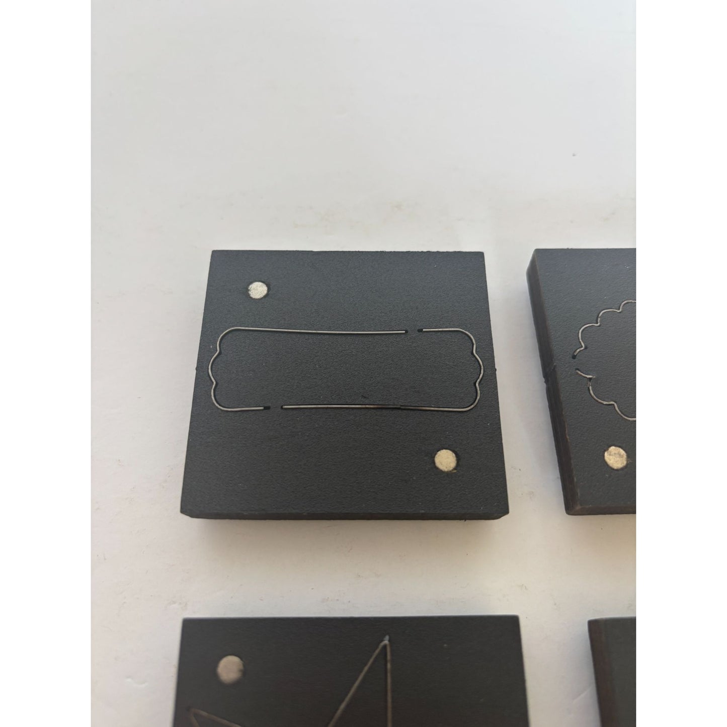 Stampin Up Punch Windows Movers and Shapers Magnetic Dies 115953 Craft Set Of 4