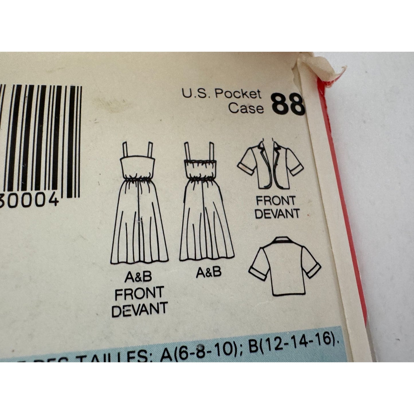 Butterick See and Sew Sewing Pattern 5288 Jacket Dress Set 12 14 16 Vintage UC