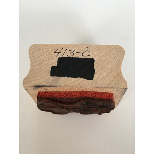 Retired Touche Wood Rubber Stamp Mouse With Heart Balloons Love Card Making