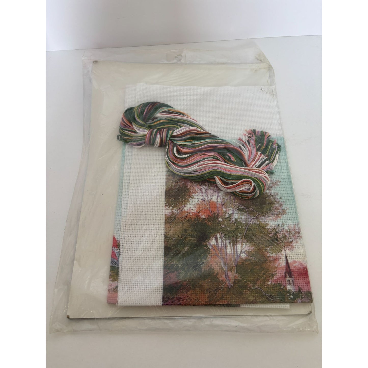Candamar Designs Cross Stitch Kit Spring Meadow Scene Mother Daughter Spring