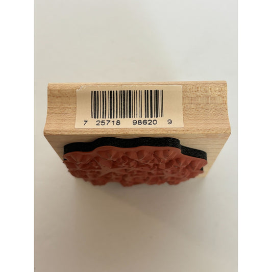 Inkadinkado Wood Rubber Stamp Starry Night Sky Moon Whimsical Celestial Stars