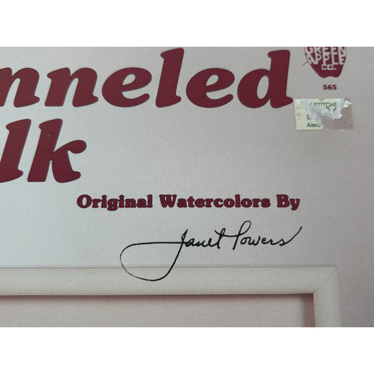 Green Apple Cross Stitch Pattern Channeled Whelk Sea Shell Jewels of the Sea 565