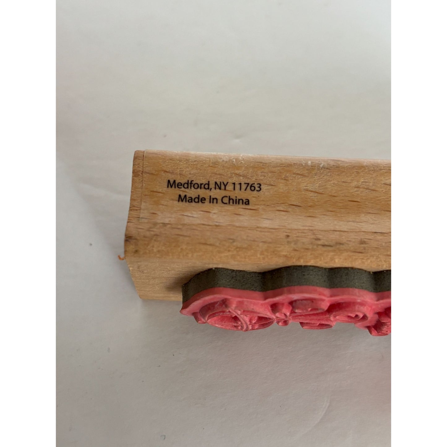 Studio G Rubber Stamp Welcome To The World Little One Baby Shower Rattle Words