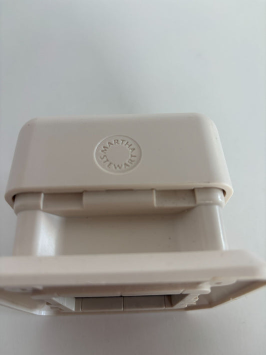 Martha Stewart Nordic Snowflake Paper Punch All Over Page Christmas Card Making