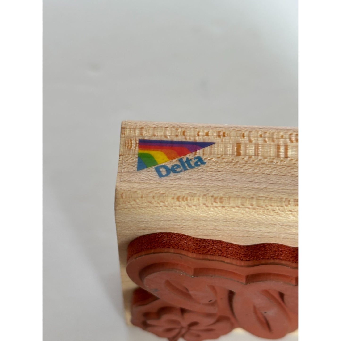Delta Rubber Stamp Aloha Hawaiian Word Card Making Sentiment Hello Flower Beach