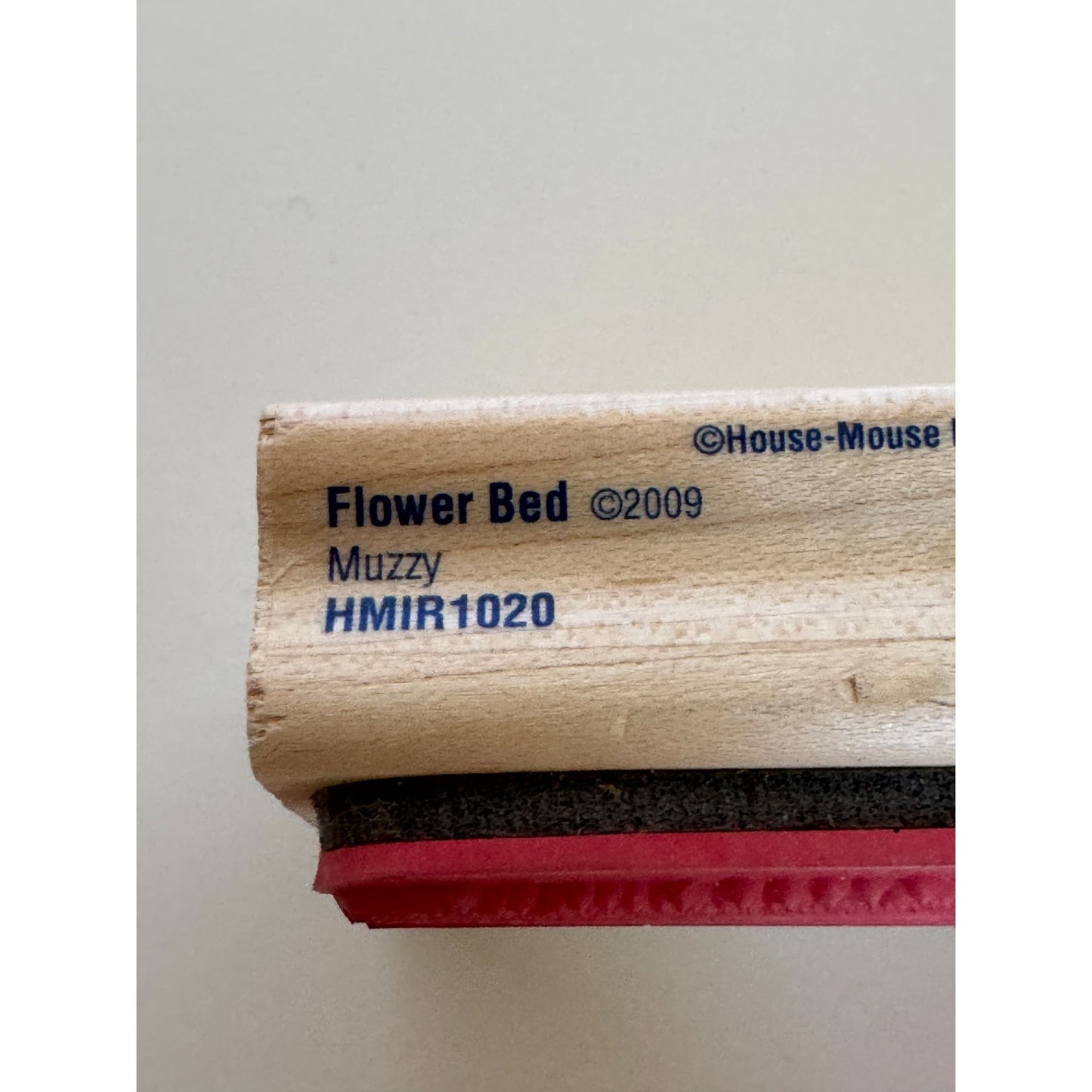 Stampabilities House Mouse Rubber Stamp Flower Bed Muzzy Mouse Sleeping Nap Cute