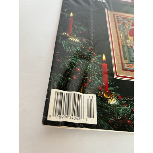 For The Love Of Cross Stitch Magazine November 1991 Nativity Tree Christmas