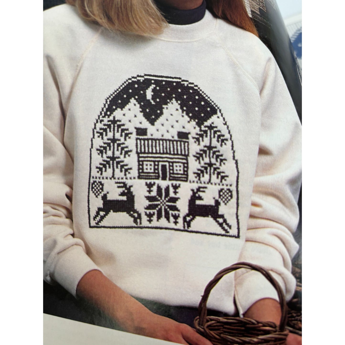 For The Love Of Cross Stitch Magazine November 1991 Nativity Tree Christmas