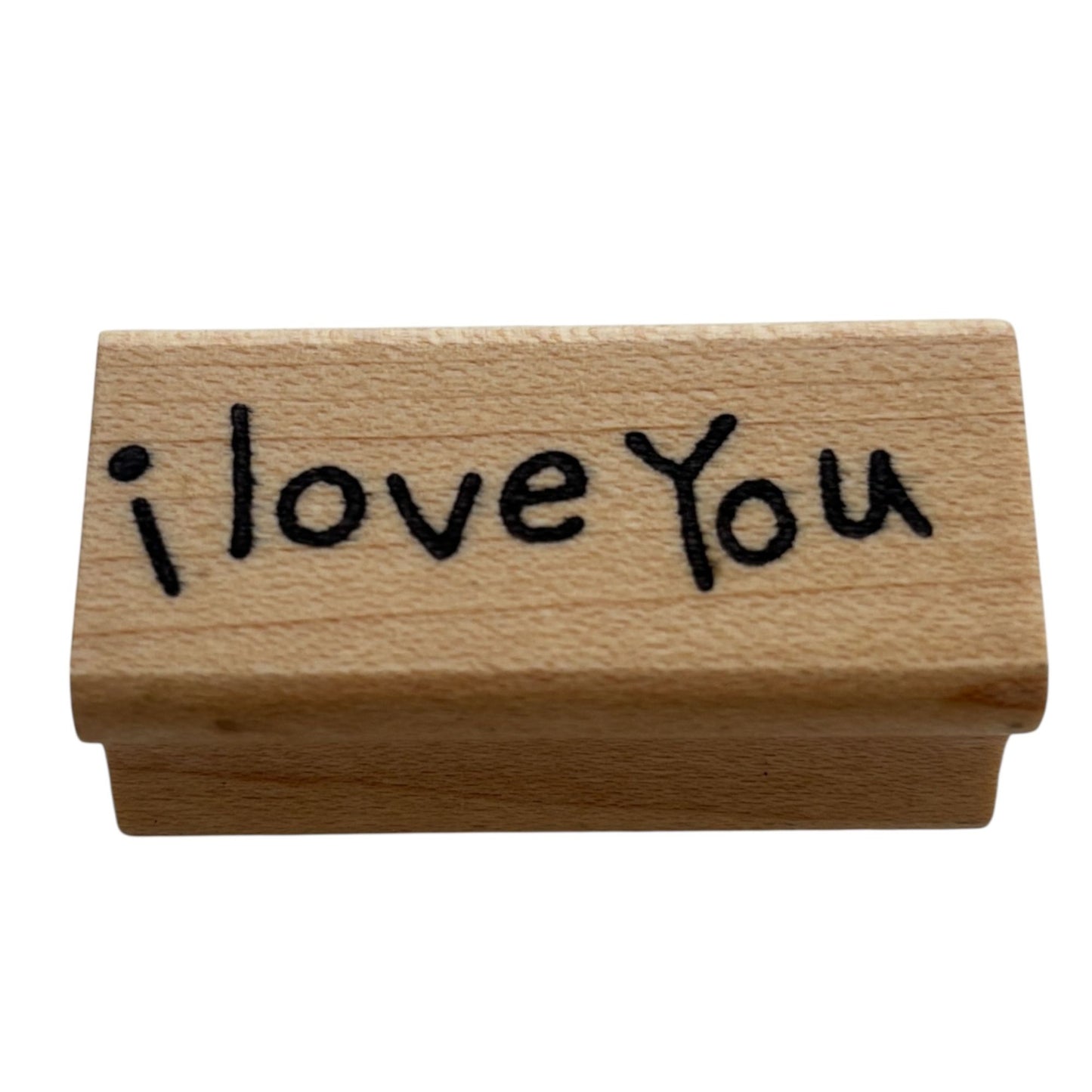 Azadi Earles Rubber Stamp I Love You Words Sentiment Valentines Day Anniversary