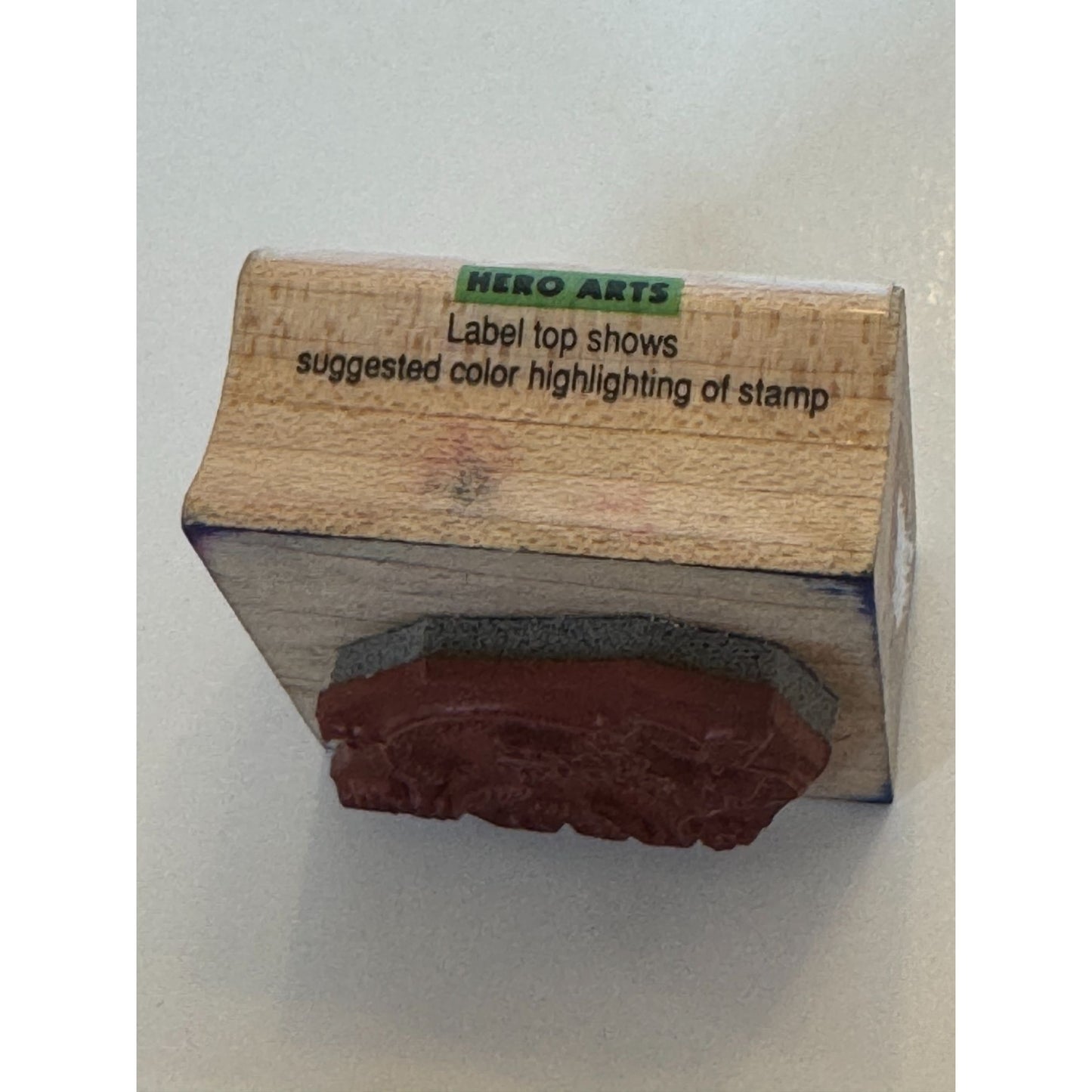 Hero Arts Rubber Stamp Polka Dot Bow Piggy Pig Farm Animal Heart Flowers Funny