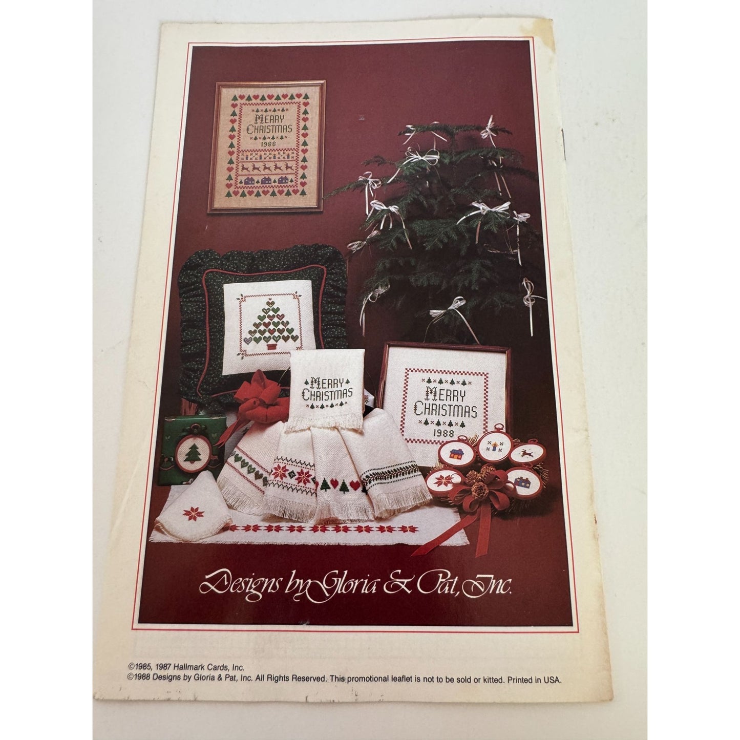 Gloria and Pat Merry Christmas Cross Stitch Pattern Booklet Three Kings 1980s