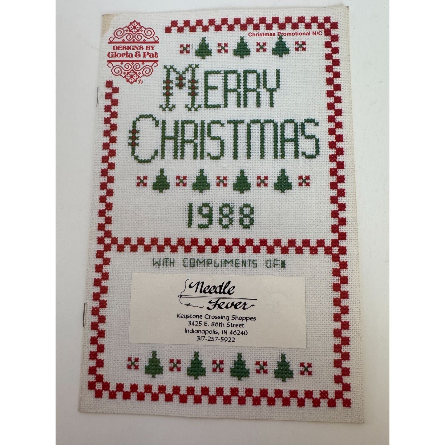 Gloria and Pat Merry Christmas Cross Stitch Pattern Booklet Three Kings 1980s