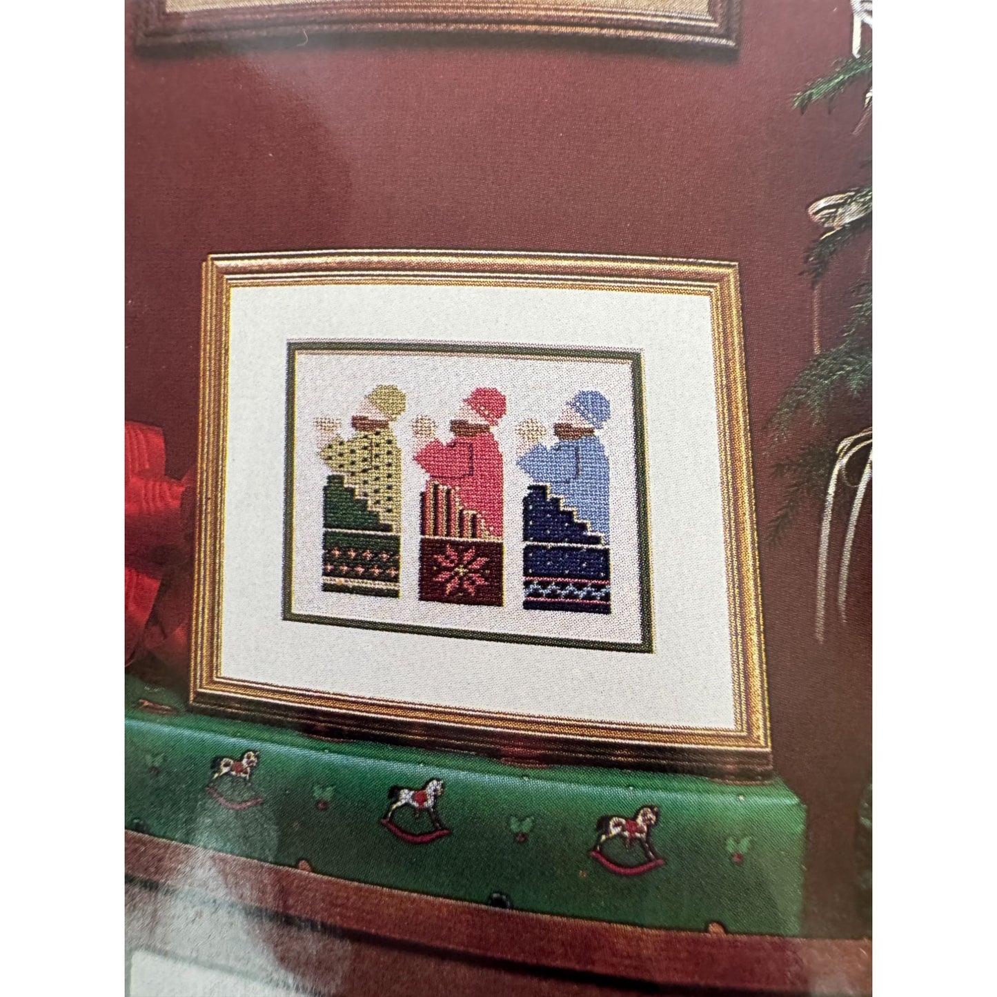 Gloria and Pat Merry Christmas Cross Stitch Pattern Booklet Three Kings 1980s
