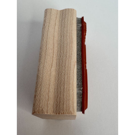 Stampin Up Wooden Rubber Stamp I Dig You Funny Words Pun Gardening Hand Shovel