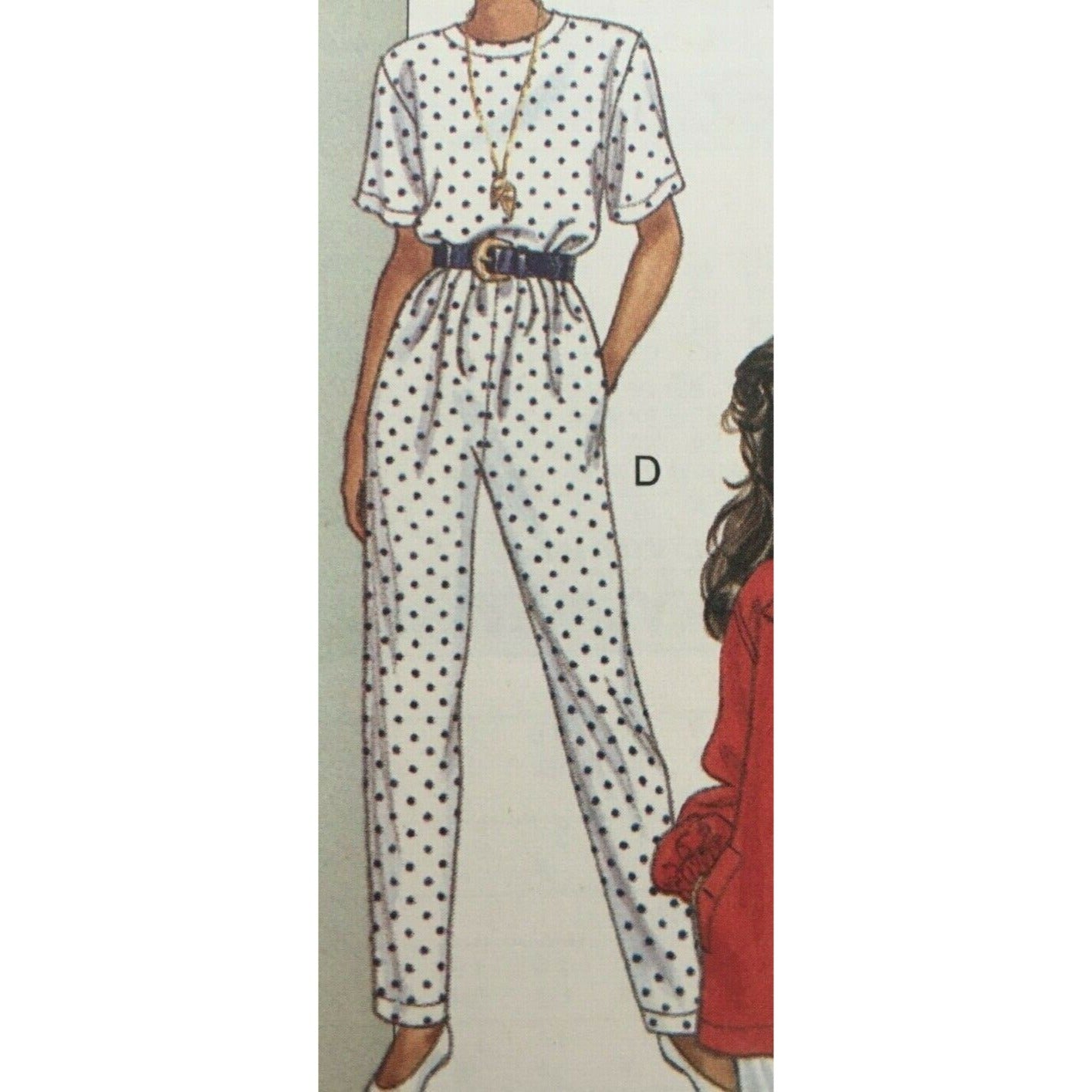 Butterick Sewing Pattern 5914 Work Suit Top Jacket Skirt Pants Sporty UC 6 8 10