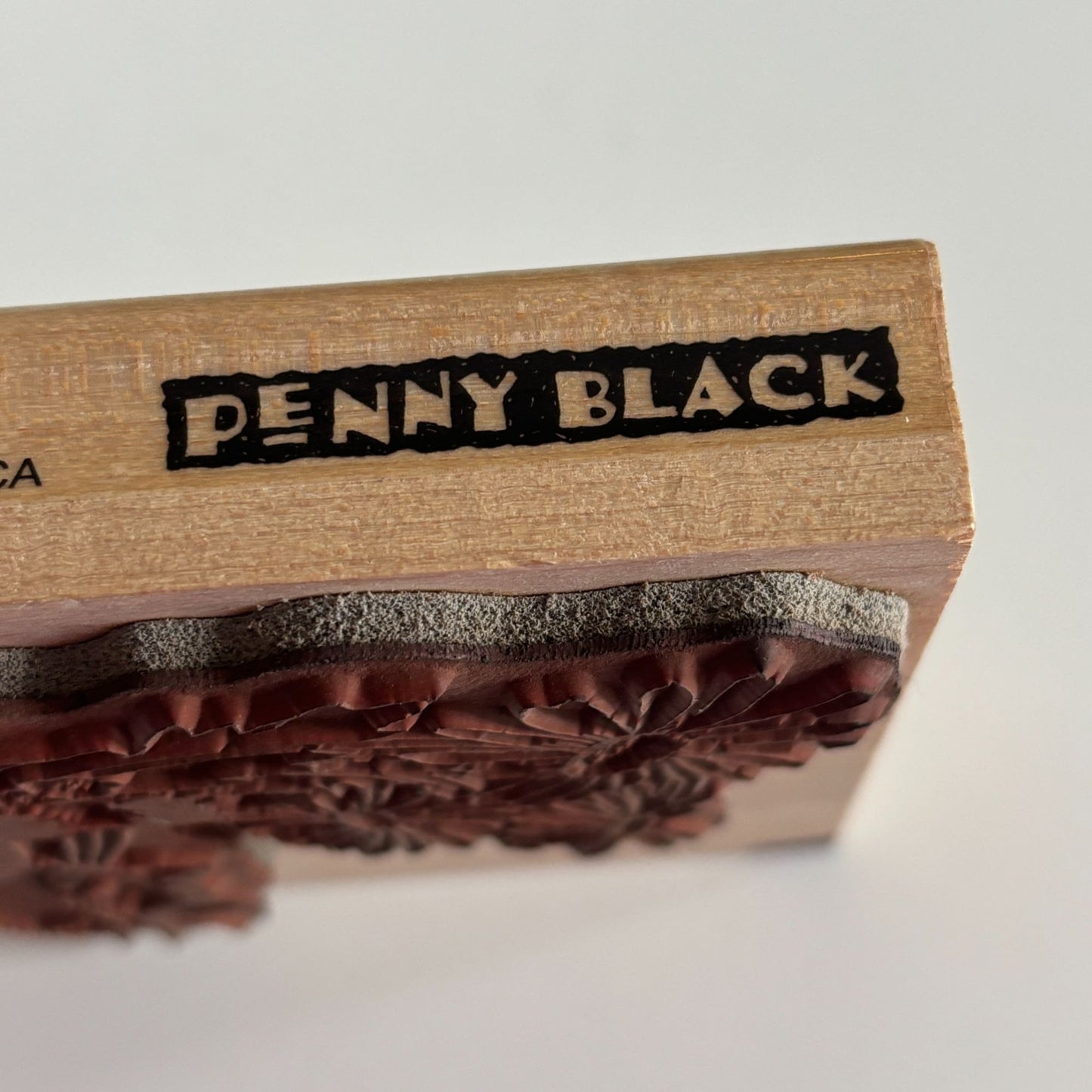 Penny Black Rubber Stamp Why Am I Smiling Cat Flower Garden Friends Card Making