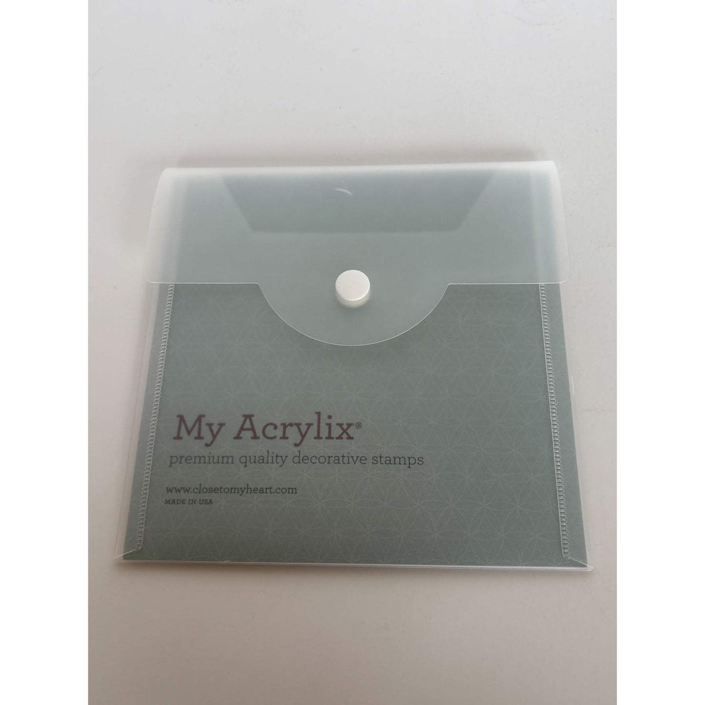 CTMH My Acrylix Acrylic Stamp Set Sweet and Lovely Cricut Bundle Heart Lovely