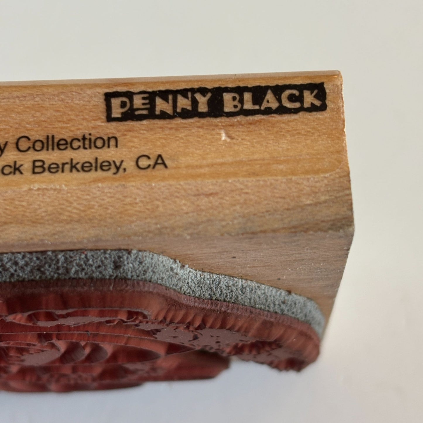 Penny Black Rubber Stamp Slugger Cat Playing Baseball Bat Sports Card Making