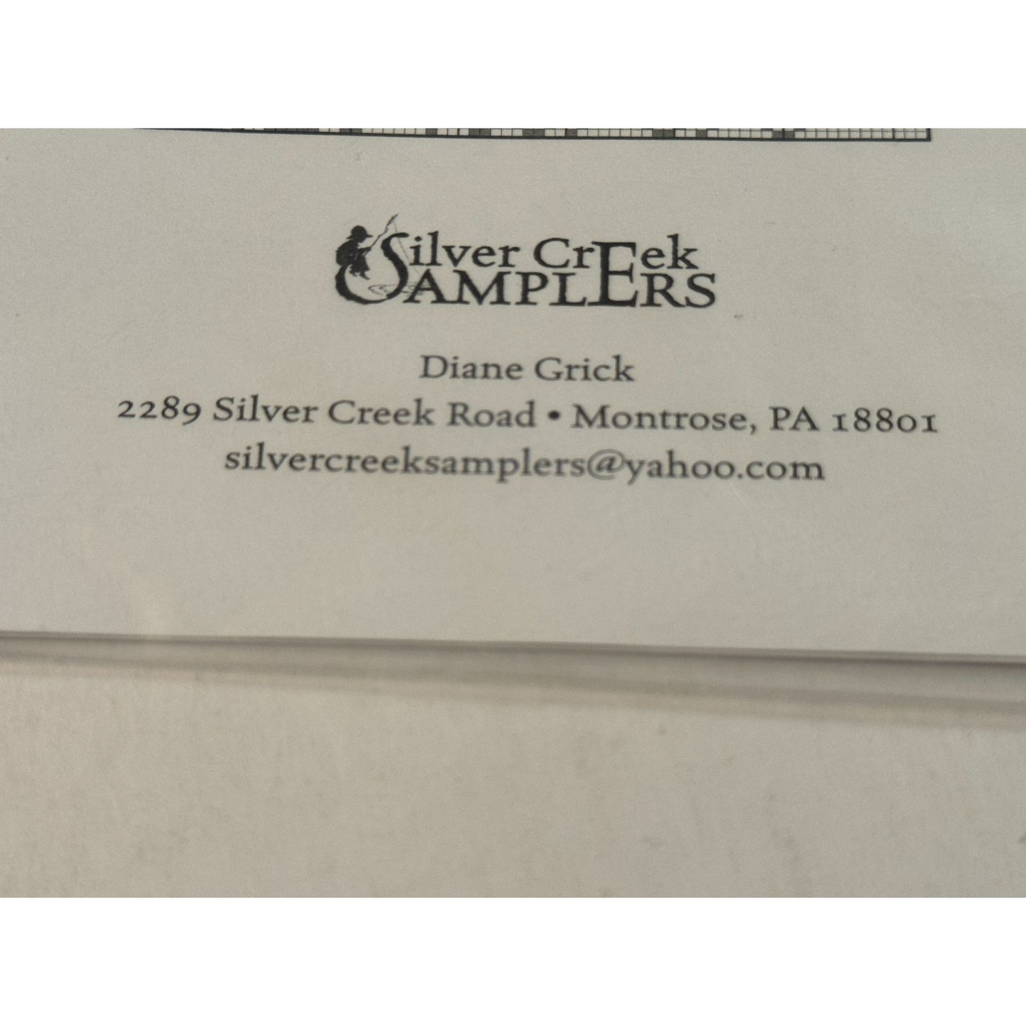 Silver Creek Samplers Counted Cross Stitch Pattern Live Within Your Harvest