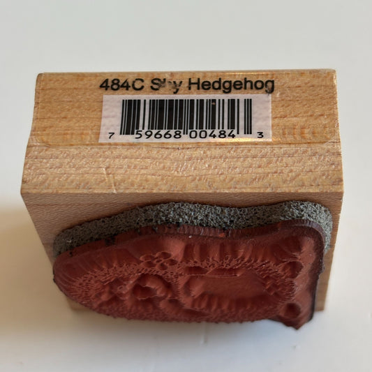 Penny Black Rubber Stamp Shy Hedgehog Flower Love Mothers Day Card Making Friend