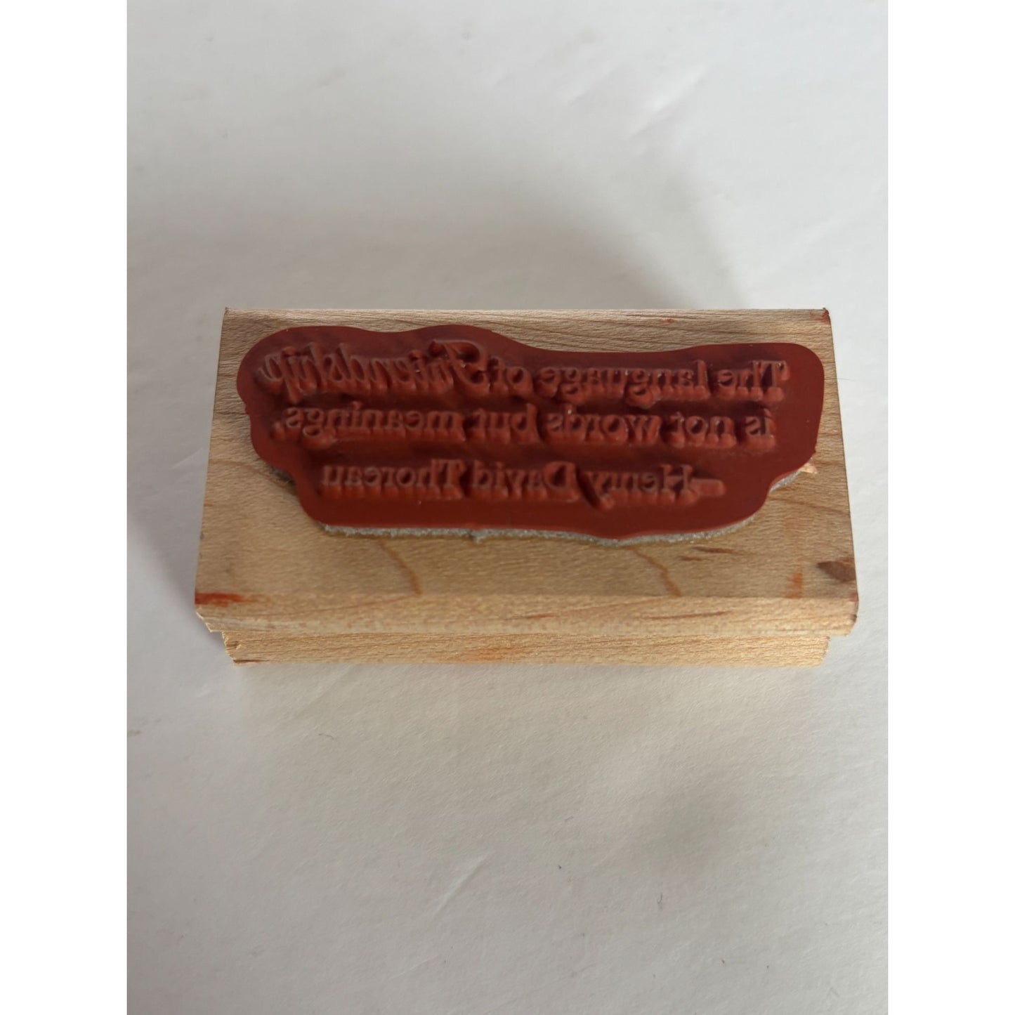 Stampin Up Rubber Stamp Set Birds Language Of Friendship Quotation Card Making