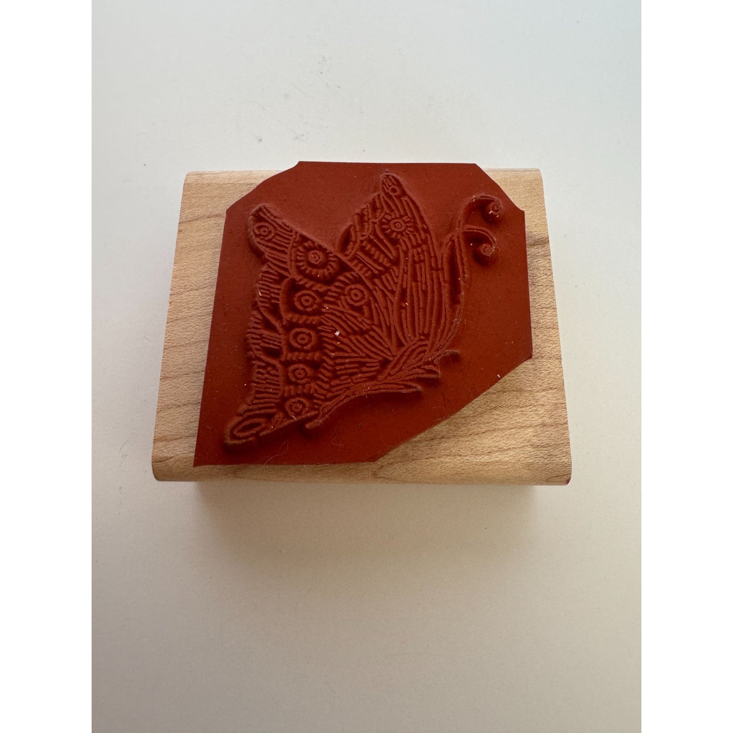 Stampin Up Butterfly Rubber Stamp Flying Spring Garden Friendship Card Making