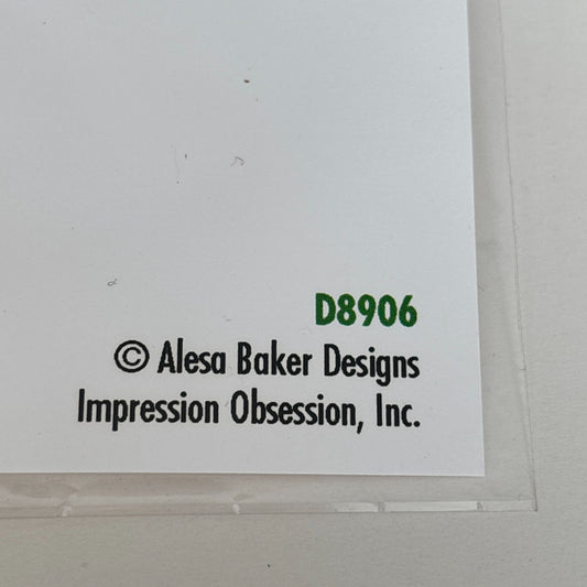 Impression Obsession Rubber Stamp Carrot Vegetable Garden Food Easter Cardmaking Alesa Baker D8906