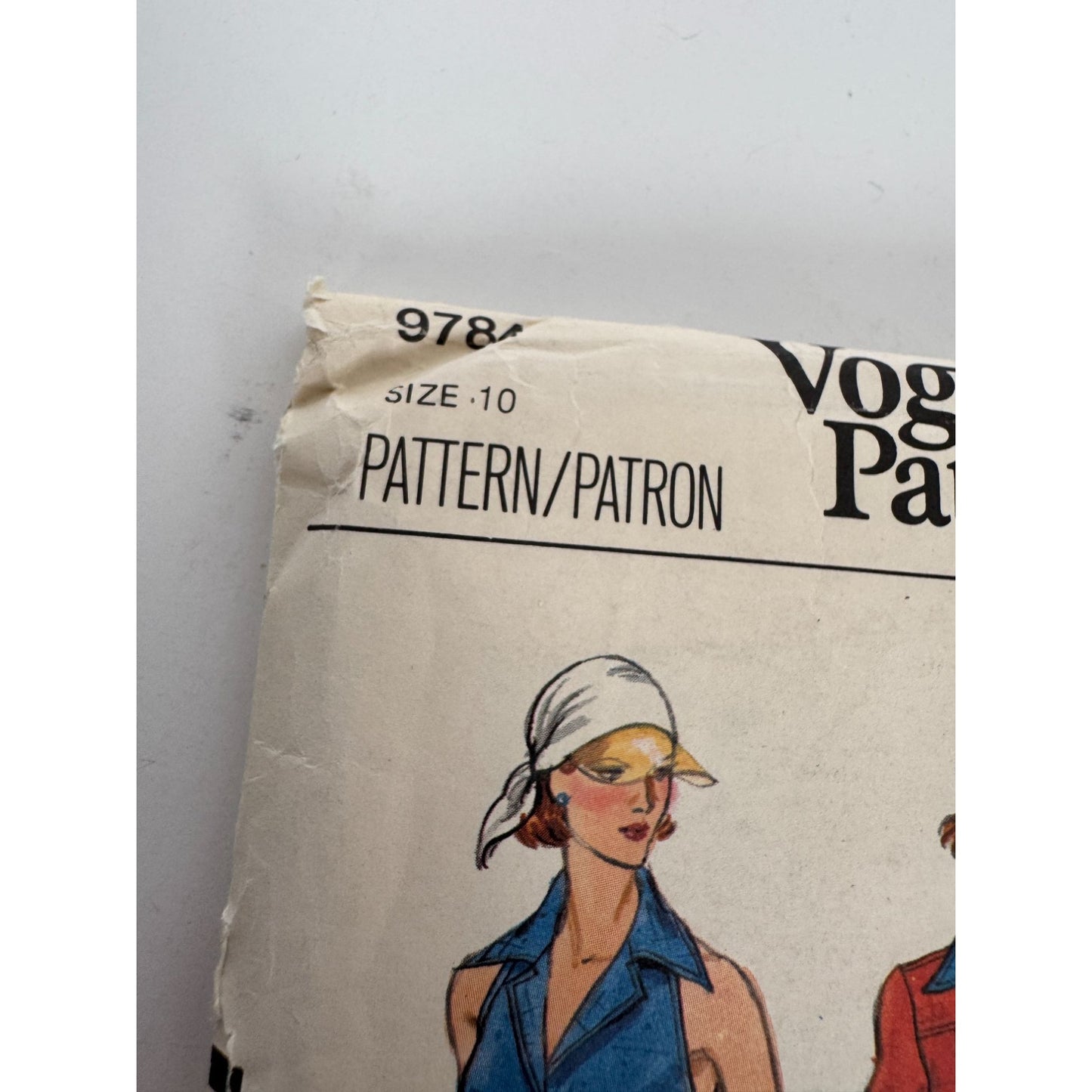 Vogue Sewing Pattern 9784 Misses Jacket Top Pants Skirt Casual Outfit Size 10 UC