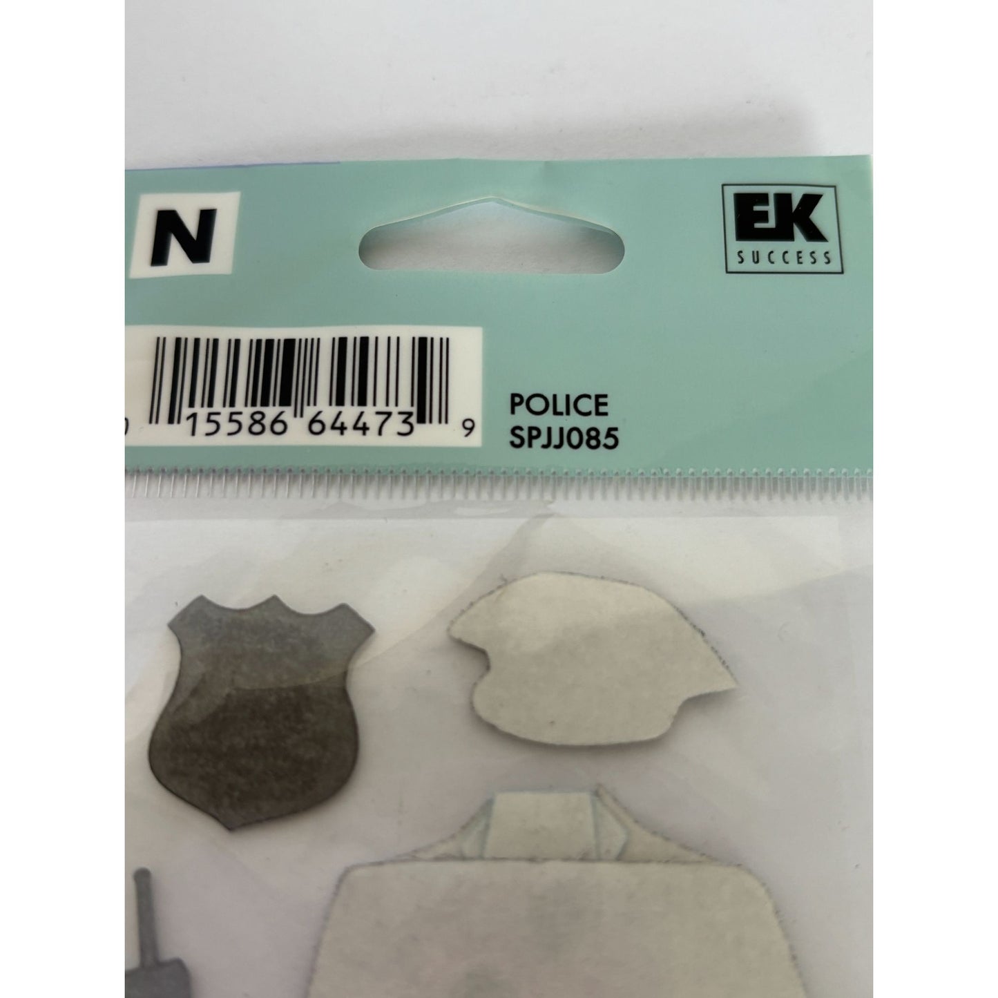 Jolees Dimensional Stickers Police Officer Uniform Badge Craft Embellishments