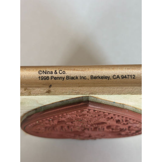 Penny Black Rubber Stamp Bee Hive Heart Thanks You are So Sweet Thank You Words