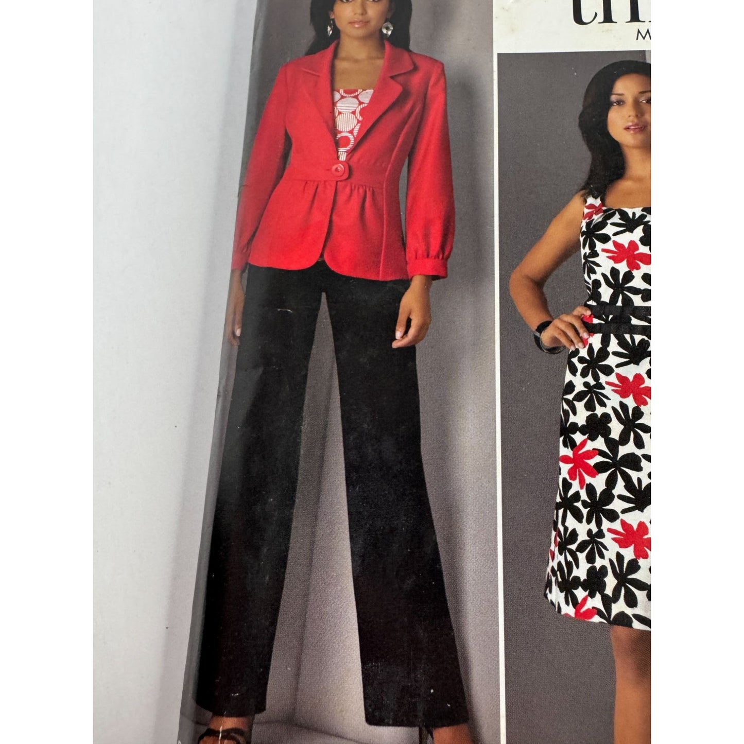 Simplicity Sewing Pattern 2703 Misses Jacket Pants Dress Top Sizes 8-16 Work UC