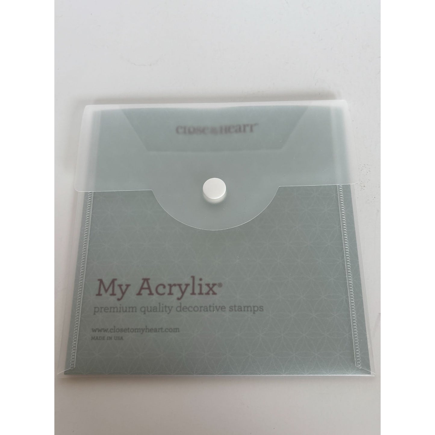 CTMH My Acrylix Acrylic Stamp Set Back to School Kids Day to Day Best Teacher