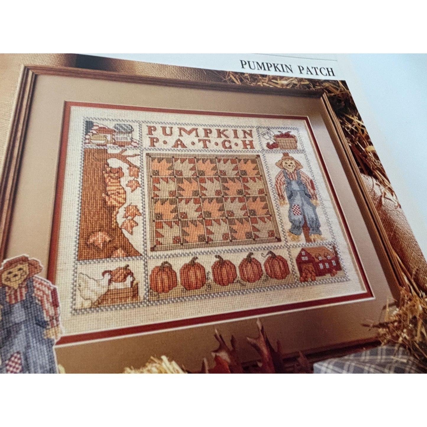 For The Love Of Cross Stitch Magazine September 1989 Apple Tree Bible Quote Fall