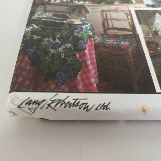 Simplicity House Sewing Pattern 8106 Kitchen Essentials Apron Curtain Home Decor