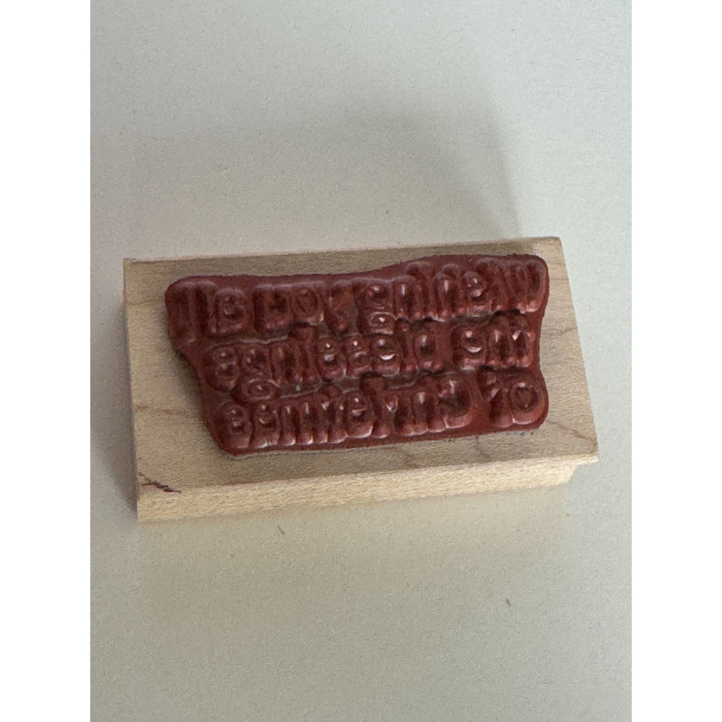 Darcies Rubber Stamp Wishing You All the Blessings of Christmas Card Making Word