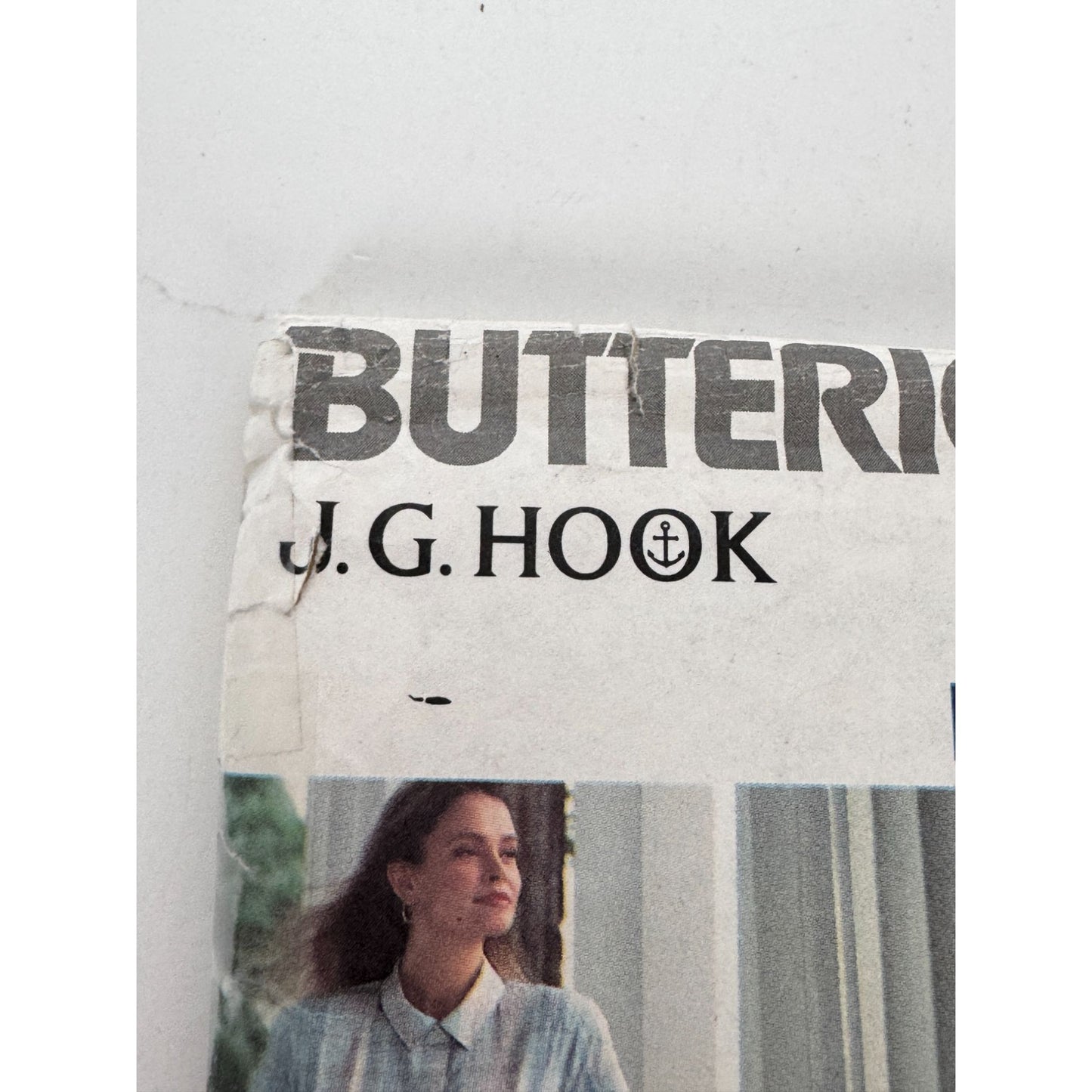 Butterick Sewing Pattern 3153 Shirt Skirt Outfit Sz 16 Easy 1980s Cinched Waist