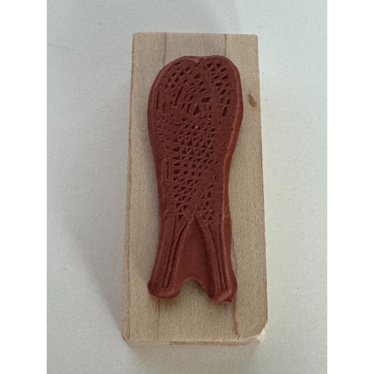 Stampa Rosa Rubber Stamp Snowshoes Snow Winter Sport Hiking Trekking Nature
