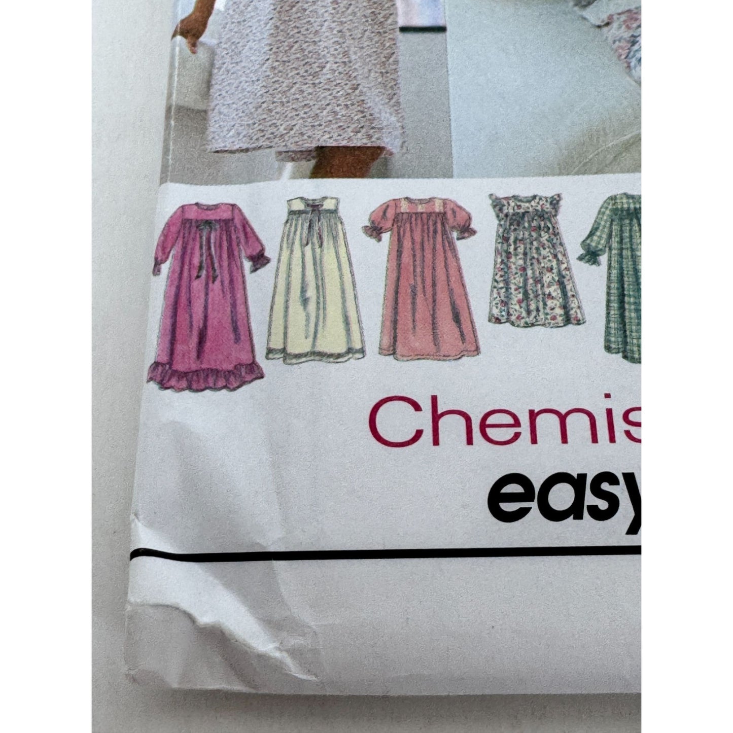 Simplicity Sewing Pattern 9289 Design Your Own Nightgown Pajamas Easy XS-M Uncut