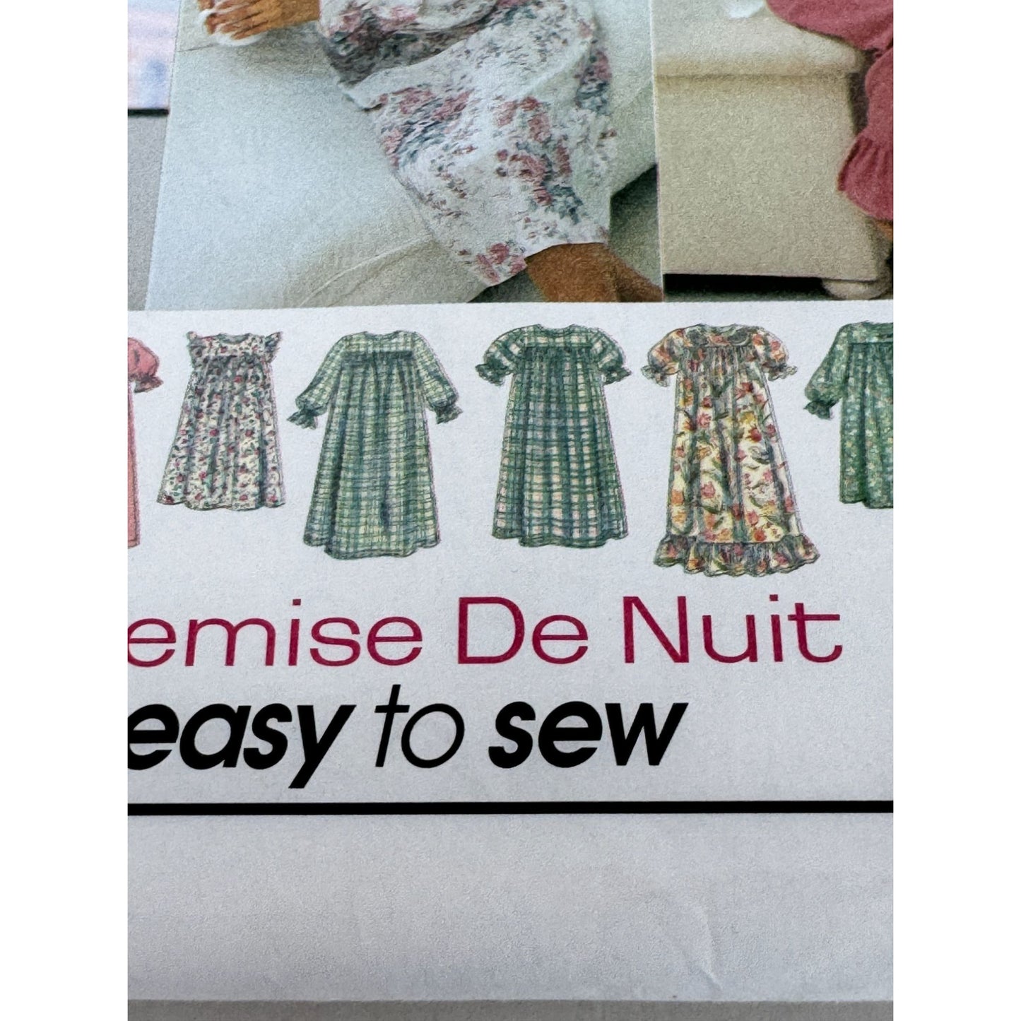 Simplicity Sewing Pattern 9289 Design Your Own Nightgown Pajamas Easy XS-M Uncut