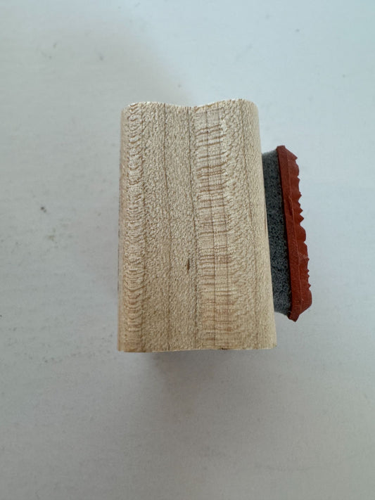 Stampin Up Rubber Stamp Do Not Open Til Christmas Gift Tag Card Making Words