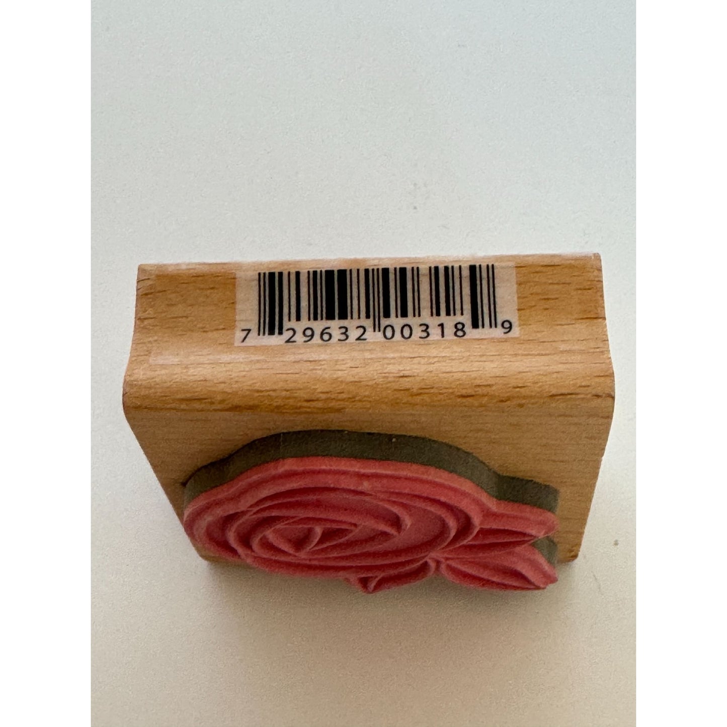 Studio G Rubber Stamp Rose Flower with Leaves Love Valentines Day Card Making