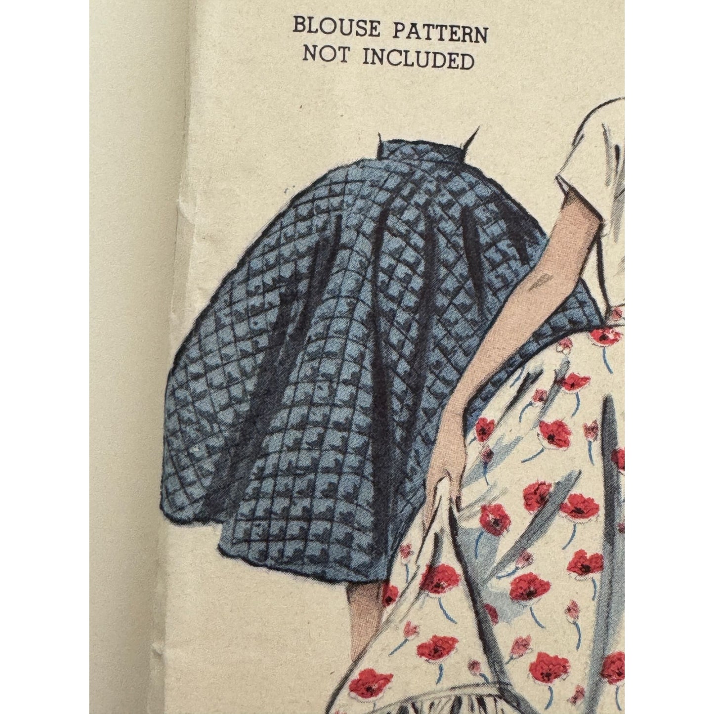 Butterick Sewing Pattern 6858 Circle Skirt Ruffled Petticoat Vintage 1950s Uncut